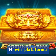 14 win plataforma de jogos